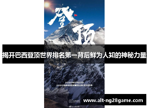 揭开巴西登顶世界排名第一背后鲜为人知的神秘力量 揭开巴西登顶世界排名第一背后鲜为人知的神秘力量